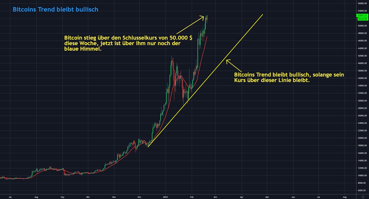 Chart 3 Bitcoin 19.02.2021